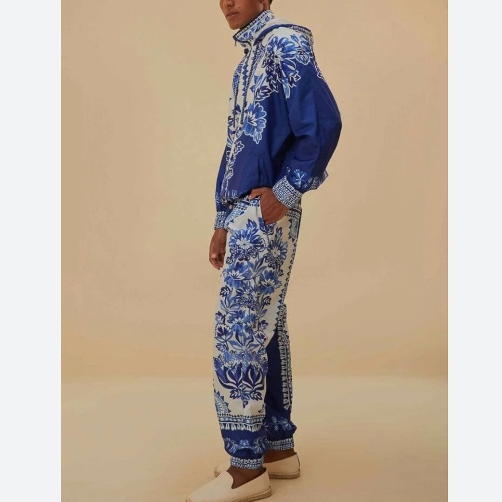 New!FARM‎ Rio Flora Tapestry Pants - Picture 4 of 16